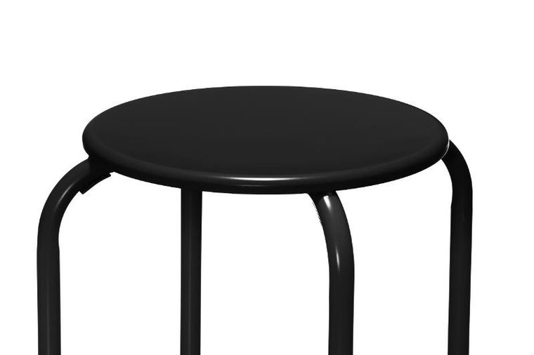 4living, metalowy taboret, średnica 30 cm