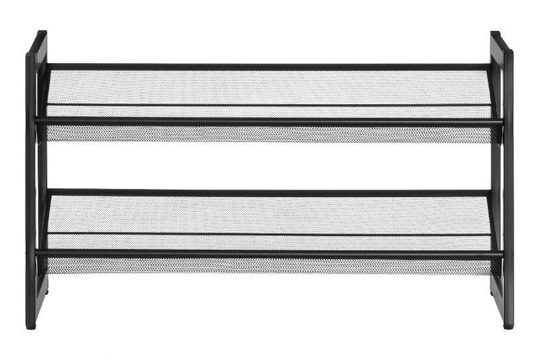 4living, Mimmi, metalowy stojak na buty, 2 poziomy, 74 cm