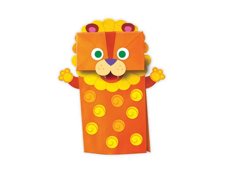 4M, Zestaw kreatywny, Papierowe pacynki