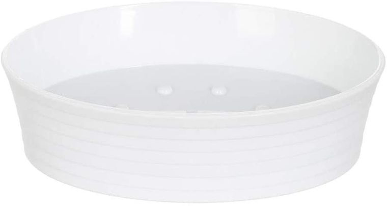 5five Simply Smart, akcesoria łazienkowe, zestaw 3 szt., białe