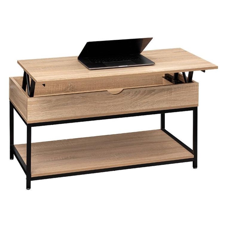 5five Simply Smart, Aliaj, stolik kawowy, podnoszony blat, 95-50-51 cm