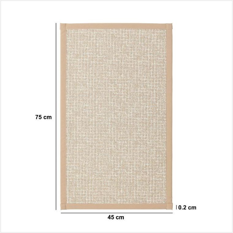 5five Simply Smart, chodnik do przedpokoju, pleciony, 75-45 cm