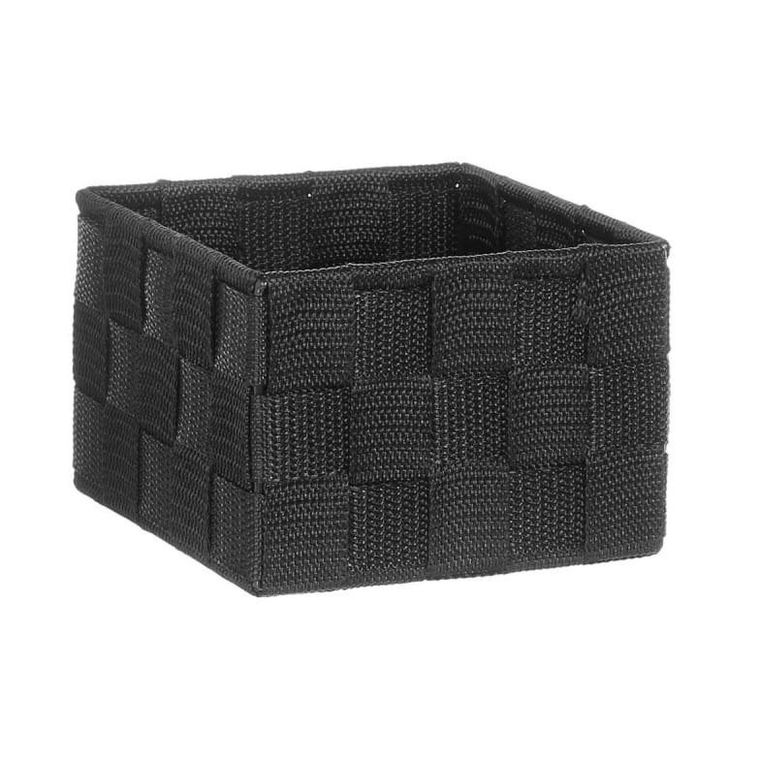 5five Simply Smart, komplet organizerów na kosmetyki, Lise, 4x koszyk, czarne