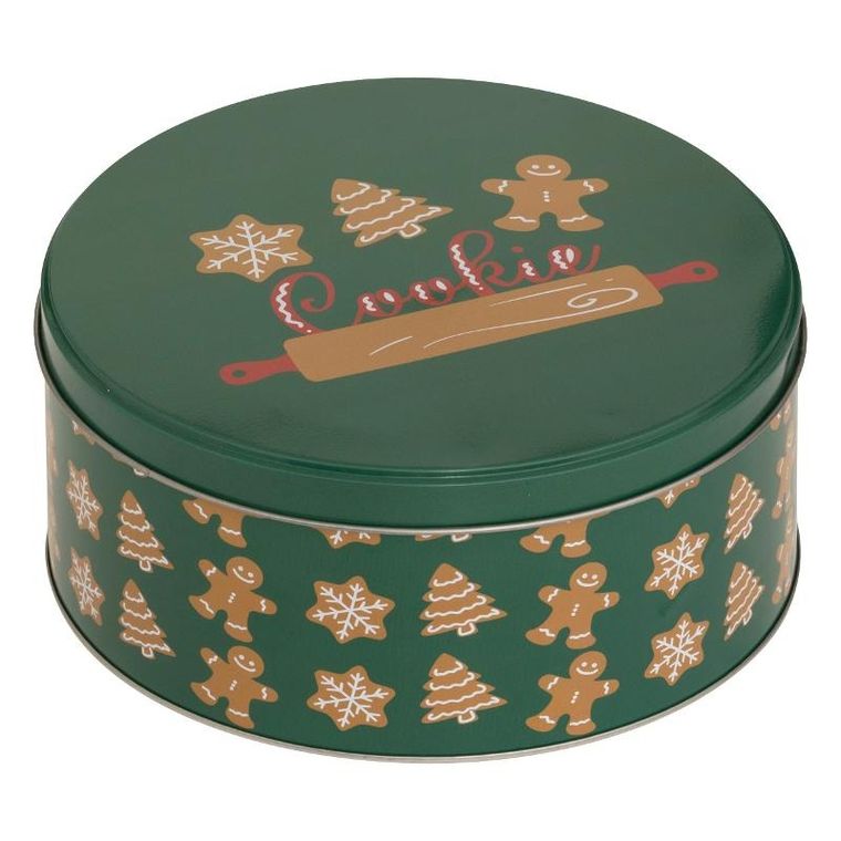 5five Simply Smart, okrągły pojemnik na ciastka, metal, 3 szt.