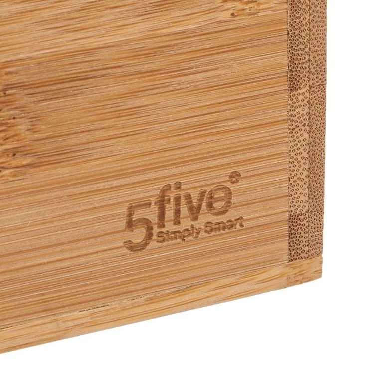 5five Simply Smart, organizer bambusowy na kosmetyki, 3 szufladki