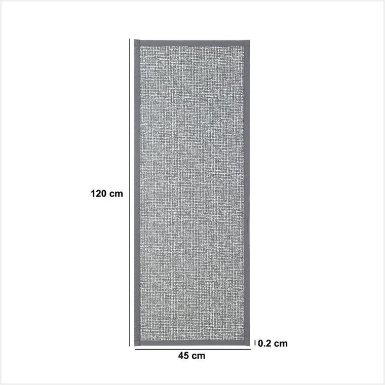 5five Simply Smart, podłużny chodnik do przedpokoju, pleciony, 120-45 cm