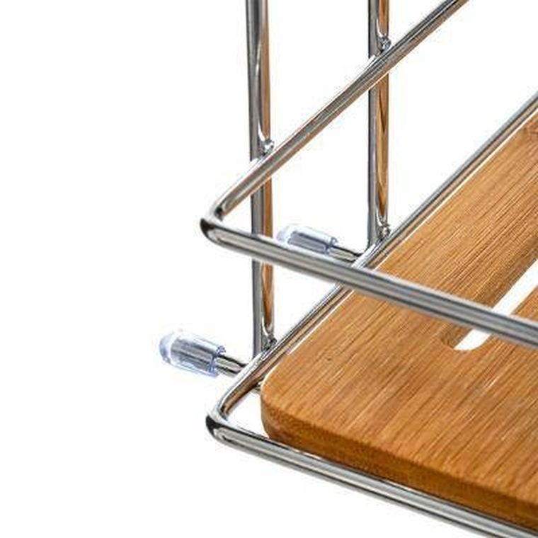 5five Simply Smart, półka pod prysznic, Venterra, 2 poziomy, metalowa, 25-13.2-36.5 cm