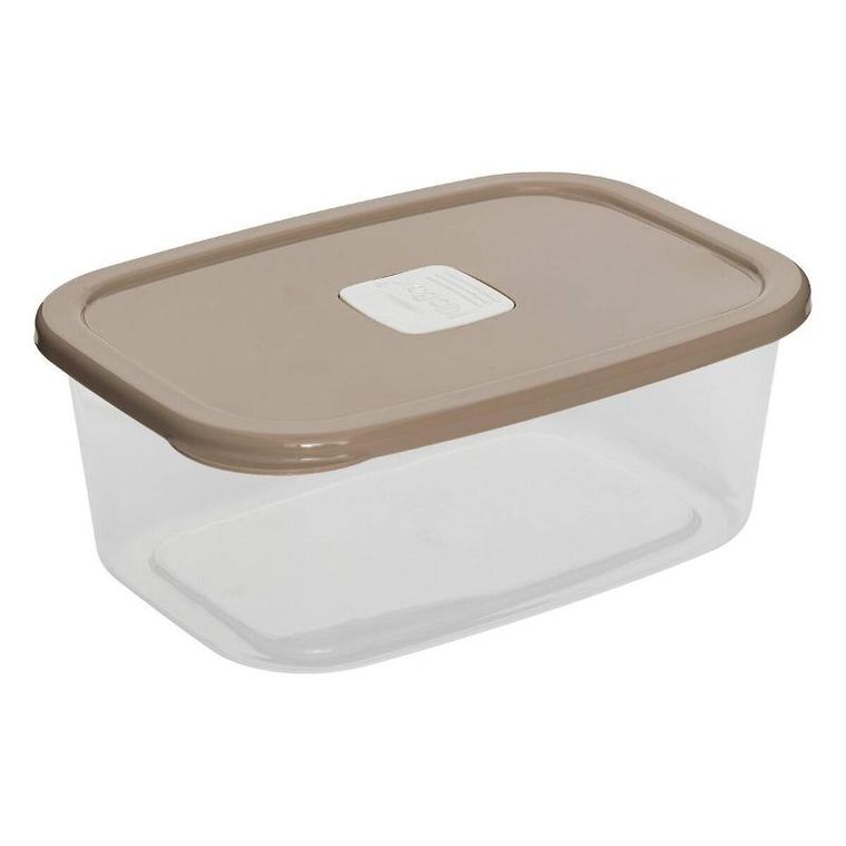 5five Simply Smart, Rect, pojemniki na żywność, zamykane na klik, 4 szt.