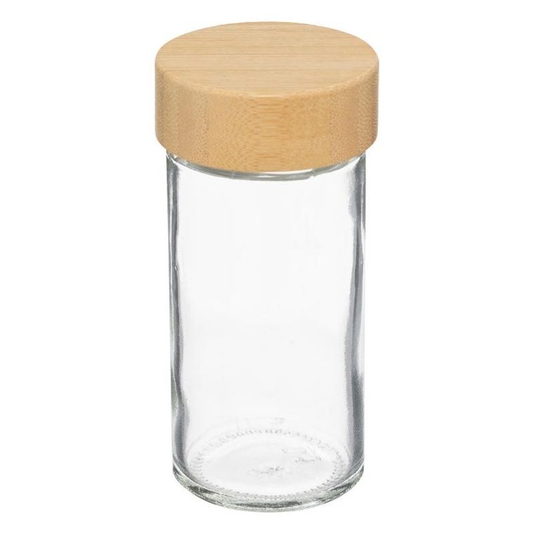 5five Simply Smart, Sensia, obrotowy stojak na przyprawy, 13 słoików z bambusowymi zakrętkami