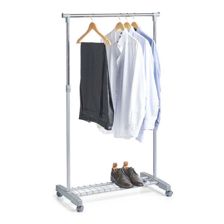 5five Simply Smart, stojak na ubrania, 1 poziomowy, na kółkach