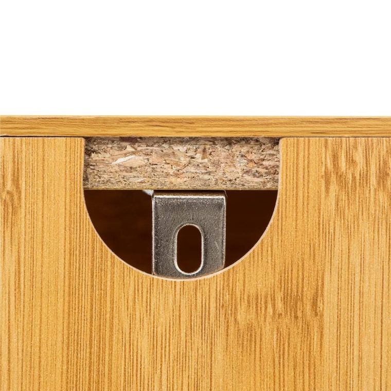 5five Simply Smart, szafka pod umywalkę, bambusowa, Sicela