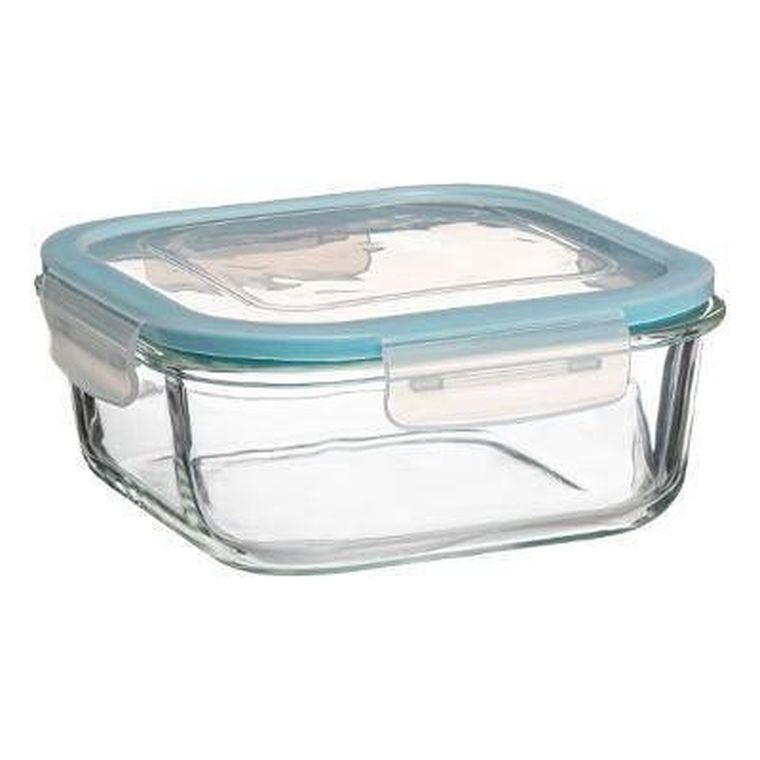 5five Simply Smart, szklane pojemniki na żywność z pokrywką na klipsy, 3 szt.