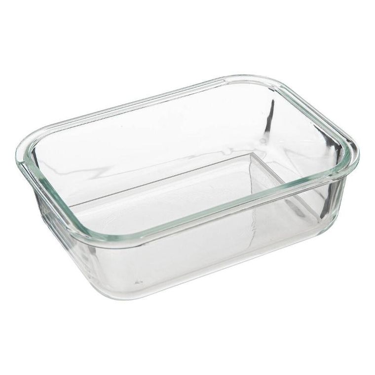 5five Simply Smart, szklany pojemnik na żywność z hermetyczną pokrywką, transparentny