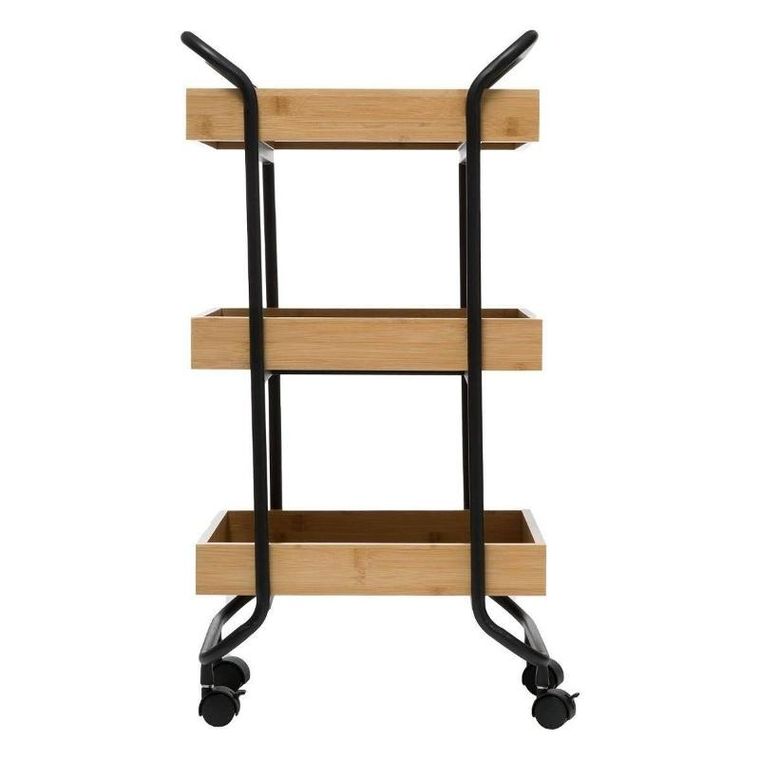 5five Simply Smart, wózek łazienkowy na kółkach, 3 poziomy