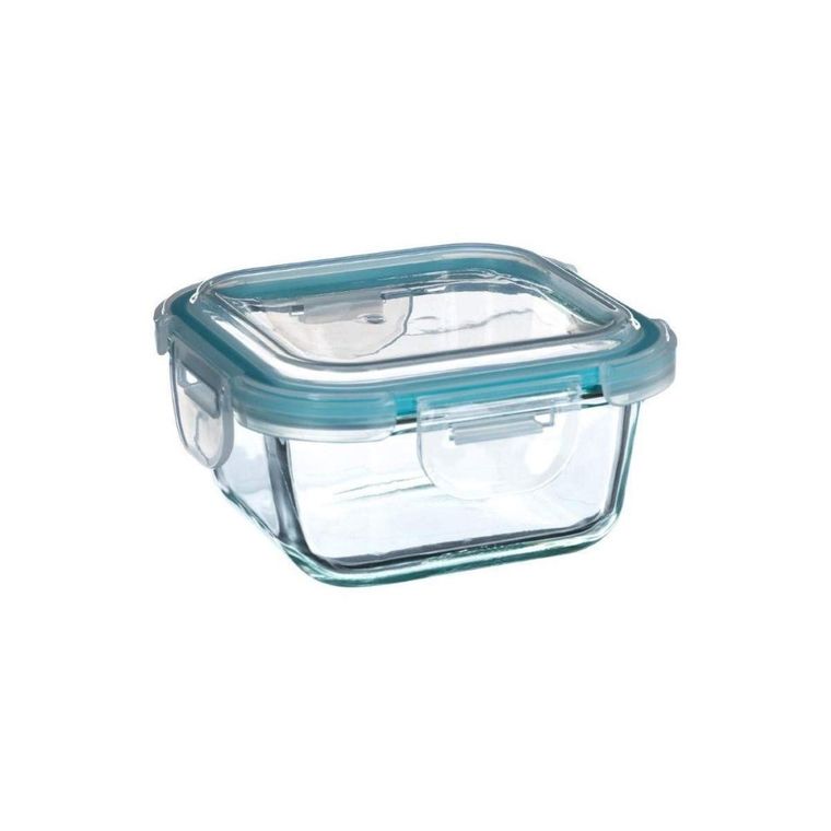5five Simply Smart, zestaw szklanych pojemników na żywność 530 ml, 800 ml, 1800 ml, transparentny