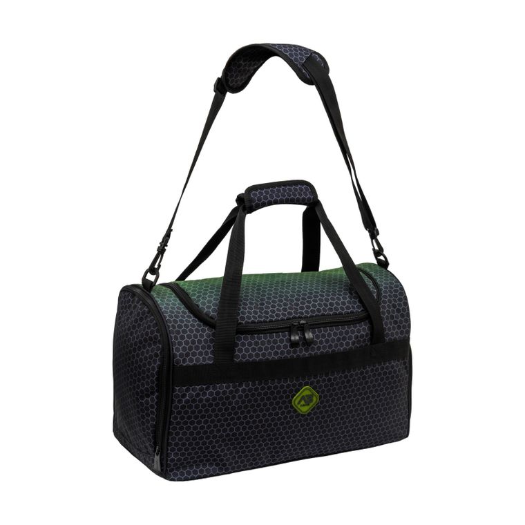 Abag, torba sportowa, hexagon green ombre