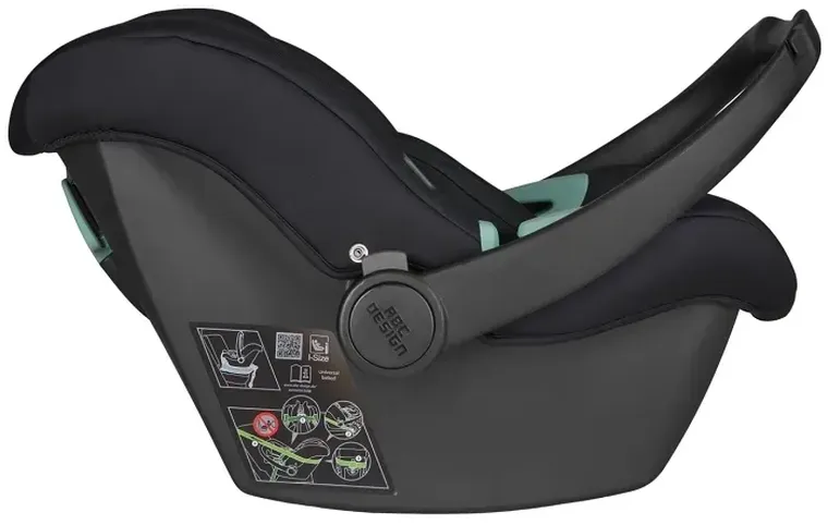 ABC Design, Tulip, fotelik samochodowych, black, 40-85 cm