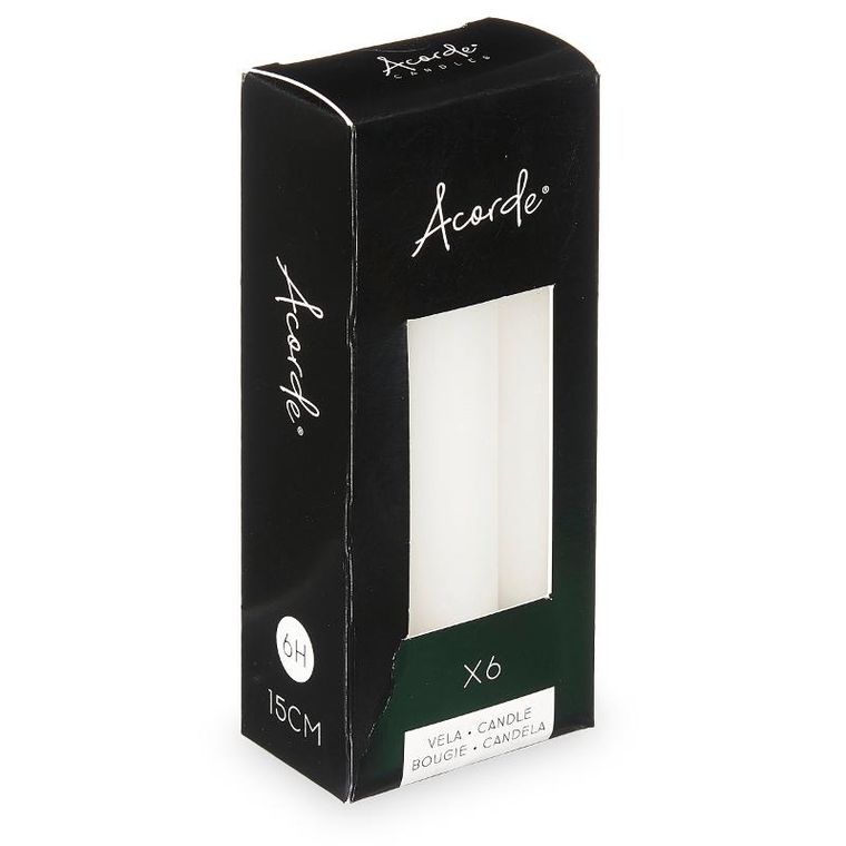 Acorde, Celestia, świece stożkowe, 15 cm