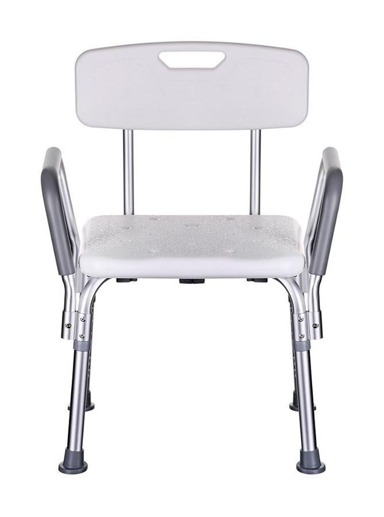 Actionmed, krzesło prysznicowe z oparciem i podłokietnikami