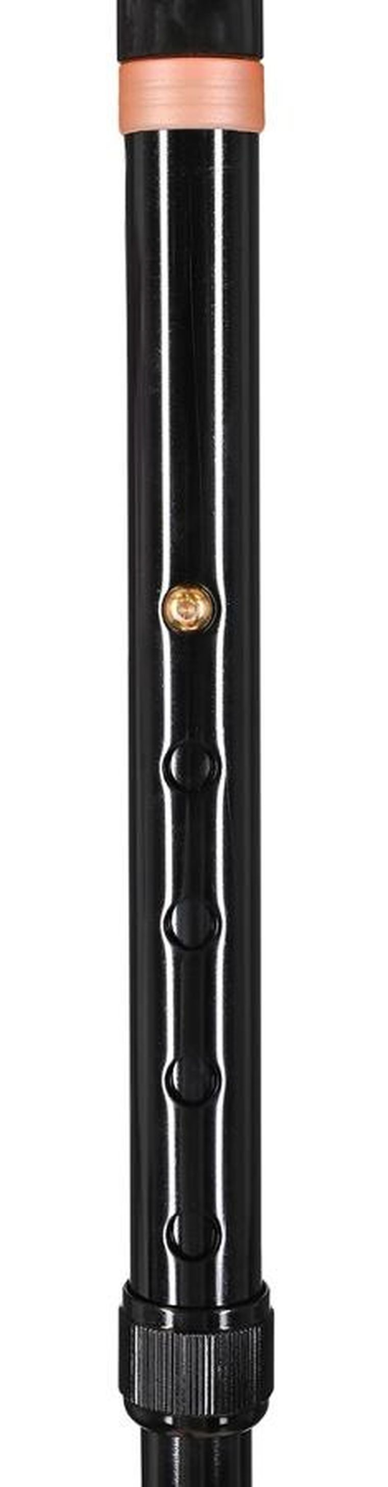 Actionmed, laska inwalidzka, składana, czarna