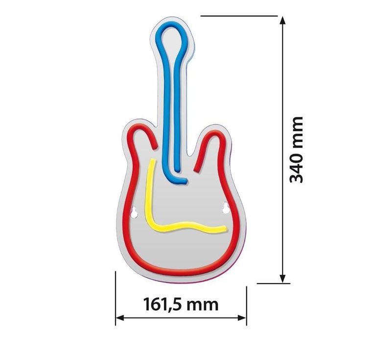 Actis, Neon LED Actis AJE-NEON Gitara