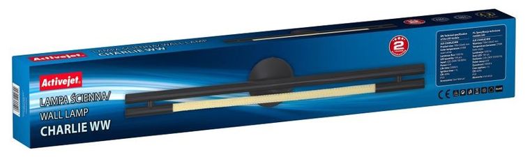 Activejet, lampa ścienna LED, AJE-CHARLIE