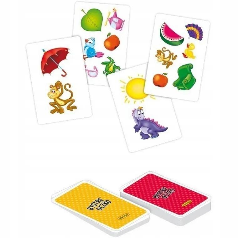 Adamigo, Kuferek pełen gier, Bystre Oczko, zestaw 8 gier edukacyjnych