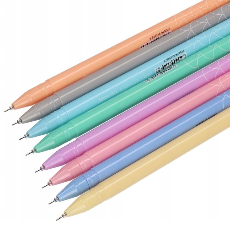 Adar, flamastry dwustronne, ogon syreny, 8 kolorów