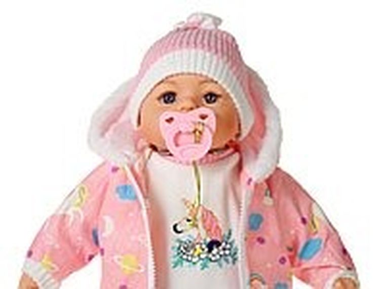 Adar, interaktywna lalka bobas, 45 cm