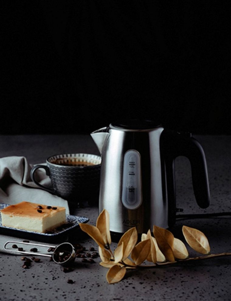 Adler, czajnik elektryczny AD 1273, 1200W, 1 l