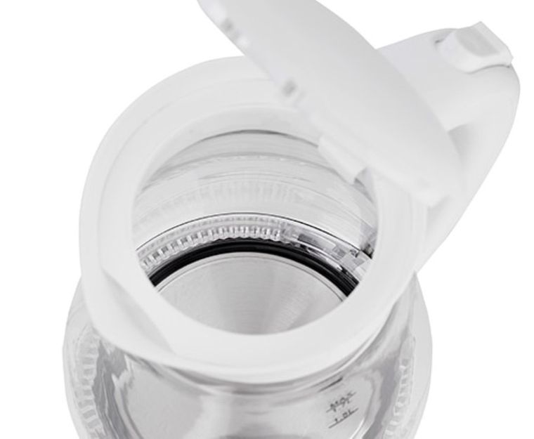 Adler, czajnik elektryczny, biały, 2200W, 1.7l, AD 1274