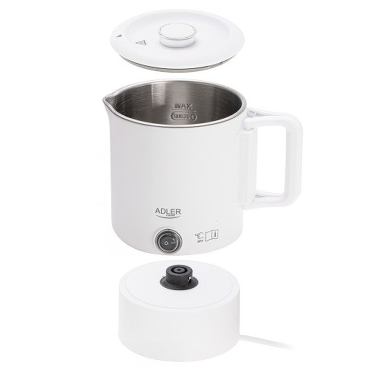 Adler, czajnik elektryczny, turystyczny, 0,8l