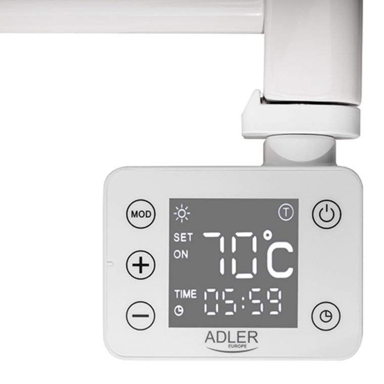 Adler, grzejnik łazienkowy elektryczny LED