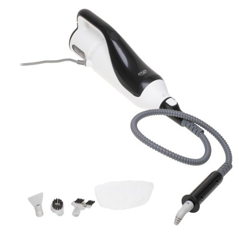 Adler, mop i myjka parowa 2w1, zestaw akcesoriów