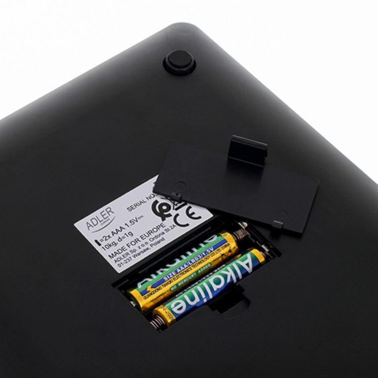 Adler, waga kuchenna, AD3173s, srebrna