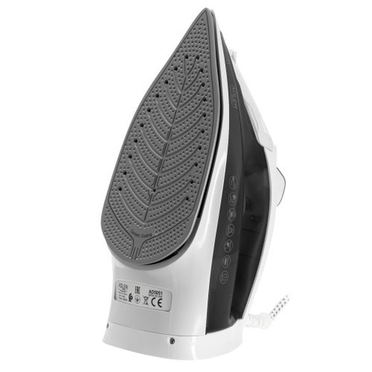 Adler, żelazko parowe z ceramiczna stopą