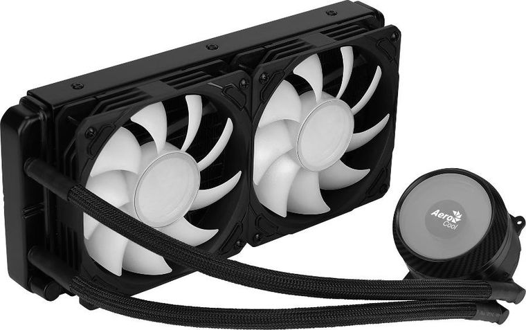 Aerocool, PGS Mirage L240, chłodzenie wodne, ARGB BK