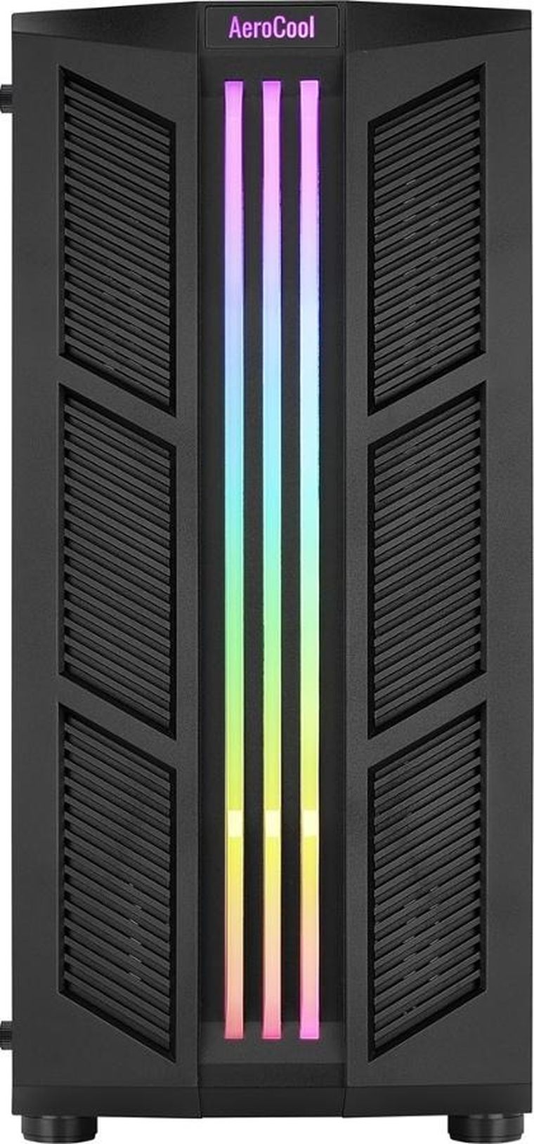 Aerocool, PGS Prime-G-BK-v1, obudowa komputerowa, RB, czarna