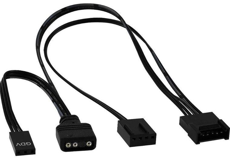 Aerocool, wentylator PGS, Saturn 12F Argb 6P, 120 mm