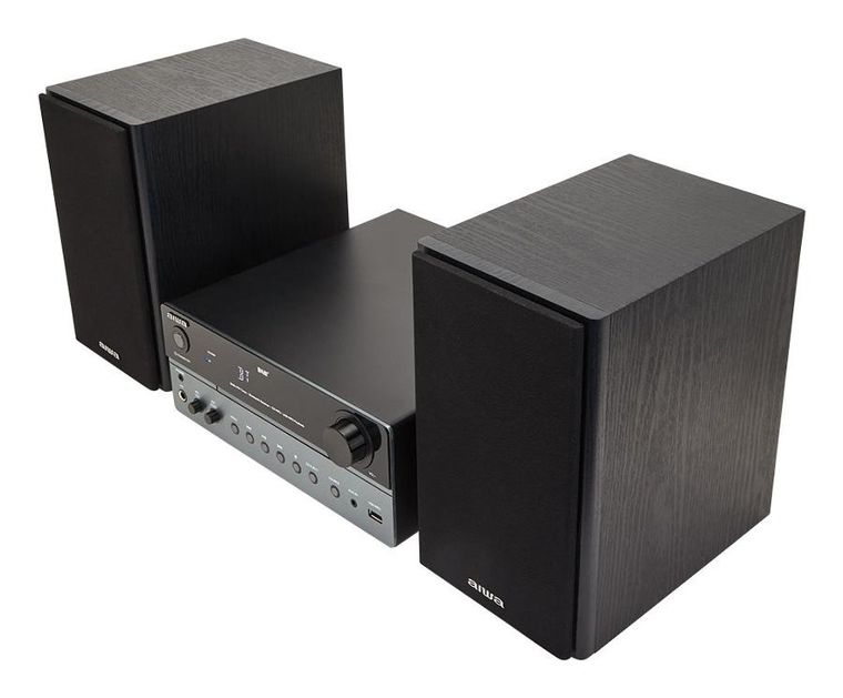 Aiwa, MSBTU-700DAB, wieża, 2-25W, czarna