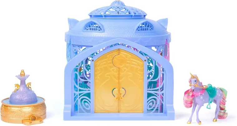 Akademia Jednorożców, Gwiezdna fontanna i stajnia, zestaw do małych figurek