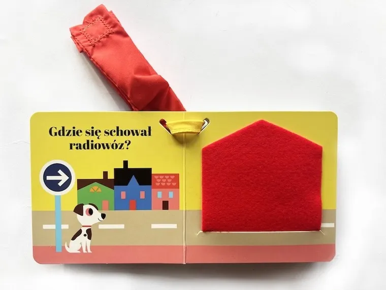 Akademia Mądrego Dziecka. Gdzie się schował wóz strażacki? Zabawa w chowanego