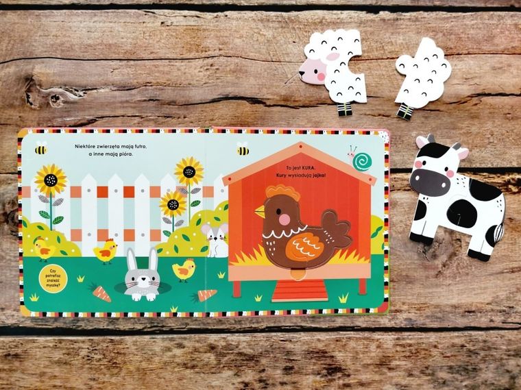 Akademia Mądrego Dziecka. Układam puzzle. Na wsi