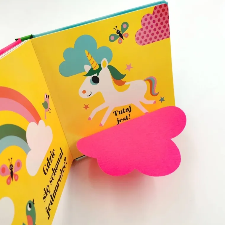 Akademia Mądrego Dziecka. Zabawa w chowanego. Gdzie się schował jednorożec?