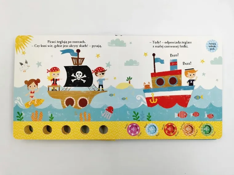 Akademia Mądrego Dziecka. Zabawy z dźwiękiem. Przyjęcie u piratów!