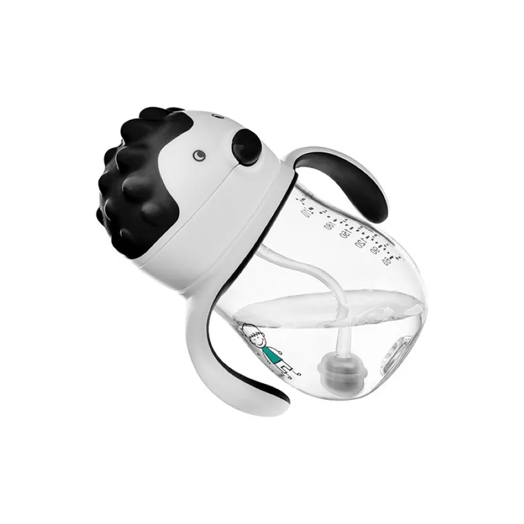 Akuku, bidon ze słomką z odważnikiem, A0034, 250 ml