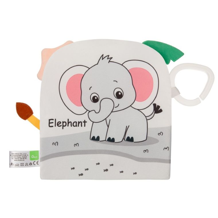 Akuku, książeczka sensoryczna, Zoo