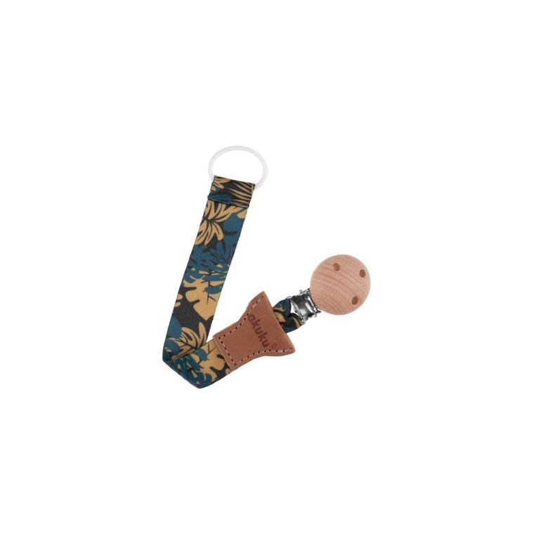 Akuku, Liście, uniwersalna tasiemka do smoczka