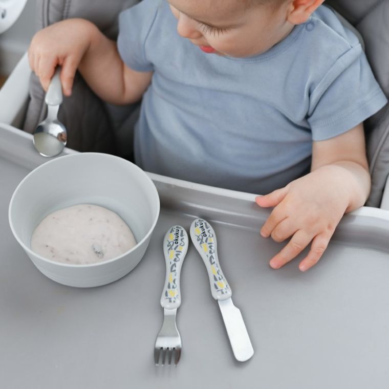 Akuku, sztućce metalowe, 3 szt.