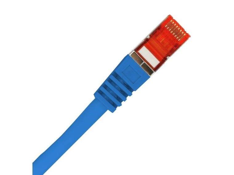 Alantec, patchcord, F/UTP kat. 6, PVC, 0,5m, niebieski
